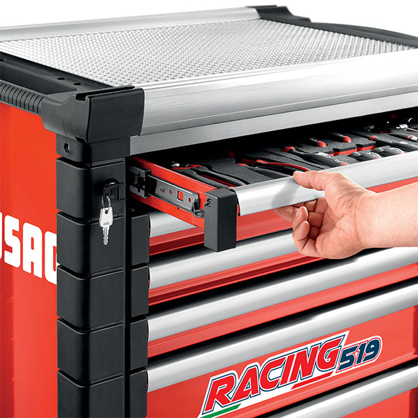 519 RS6/3V - Carrello racing - 6 cassetti (vuoto) - Usag - U05190506 519 RS6/3V - Carrello racing - 6 cassetti (vuoto) - Usag - U05190506